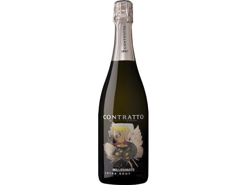 Contratto Spumante Millesimato Metodo Classico 0.75 l Harmonischer Schaumwein aus Italien