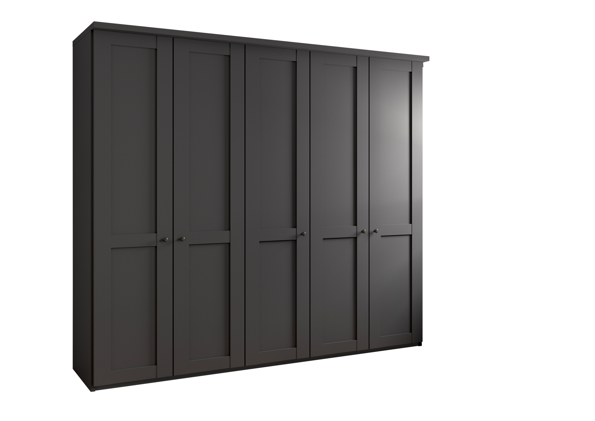 Drehtürenschrank MARLOW grau