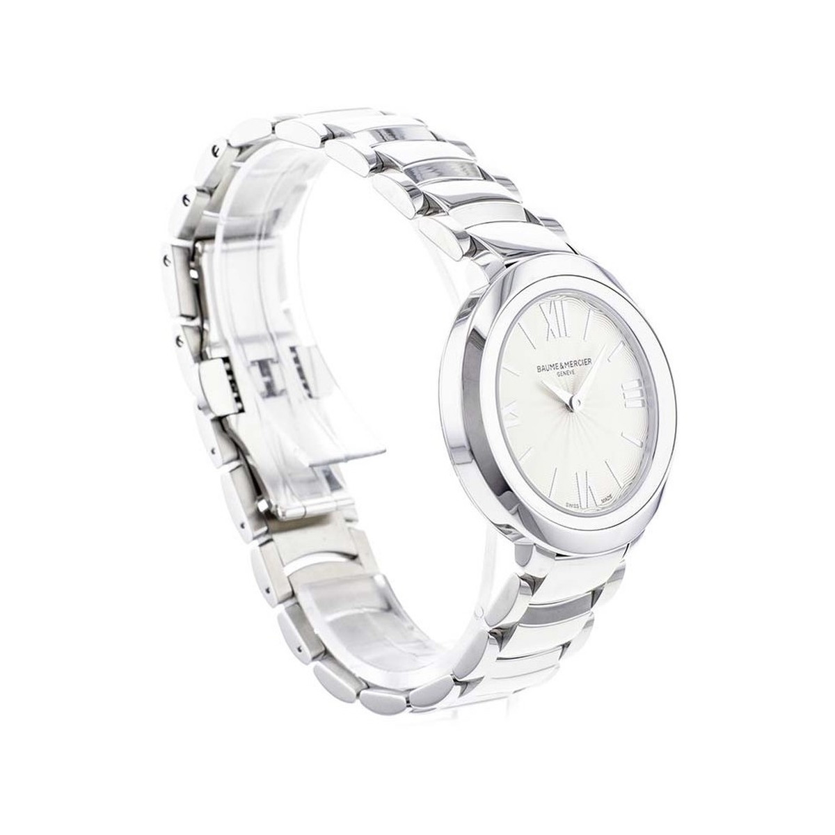 Montre d'occasion Baume et Mercier Promesse femme acier