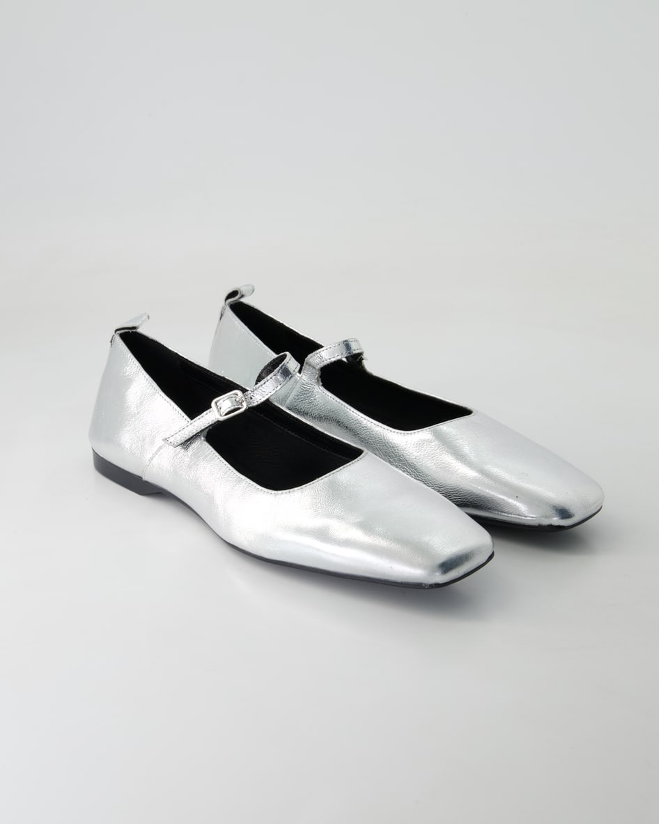 Vagabond Delia Ballerinas in Silber