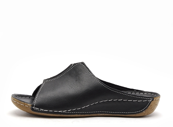 Andrea conti mules et sabots plats femme 0027423 noir