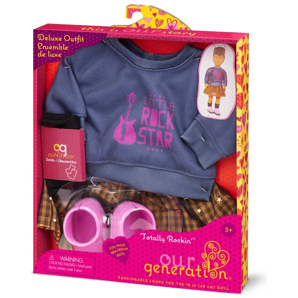 Our Generation Rocker Girl Outfit