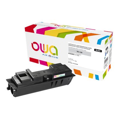 Cartouche laser compatible Kyocera TK-120 - noir - Owa K12332OW