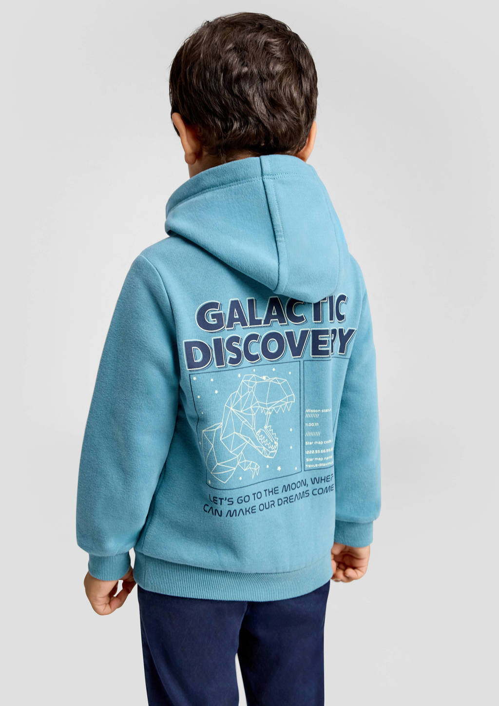 s.Oliver hoodie blauw