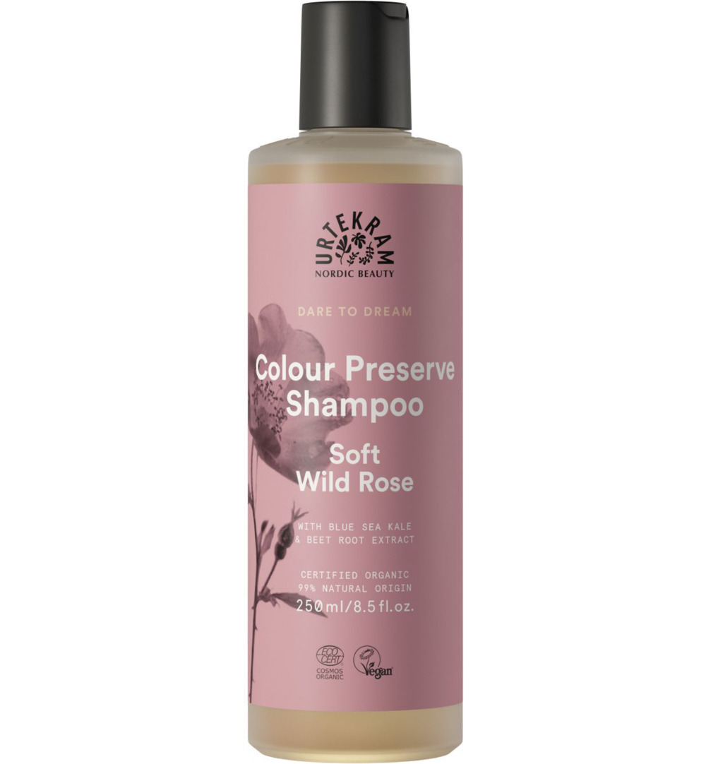 Urtekram Shampoo soft wild rose (250 ml)