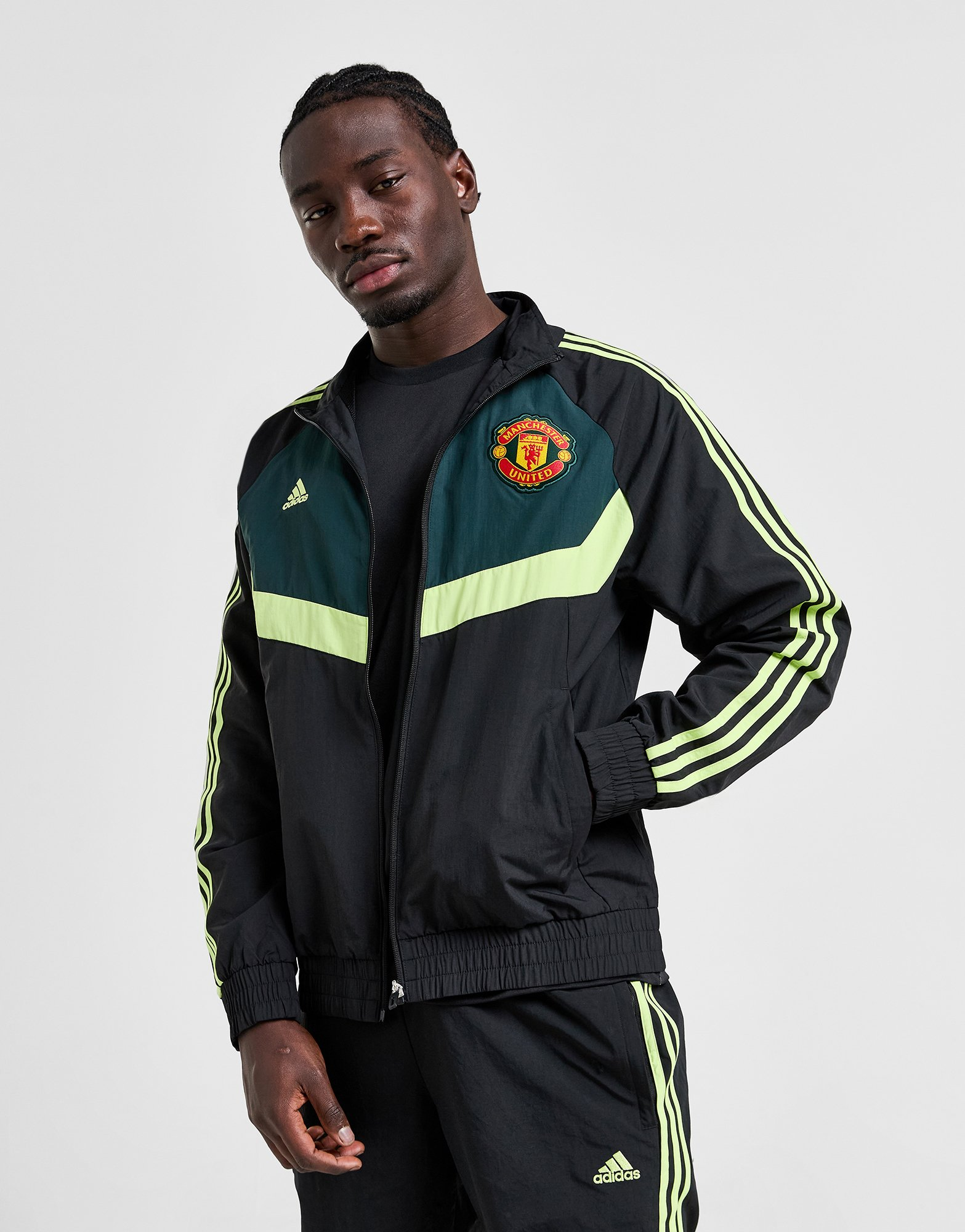 adidas Veste de survêtement toile Manchester United
