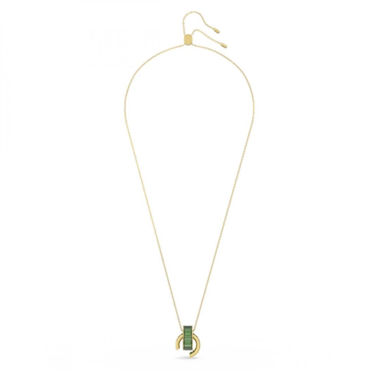 Collier Swarovski Matrix doré