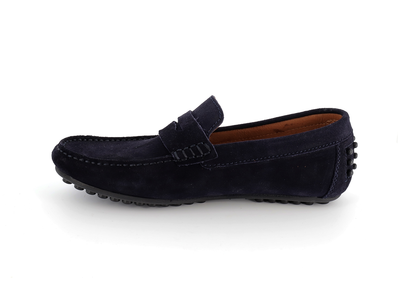 Les mocassins du sud-BAHAMA Daim Marine