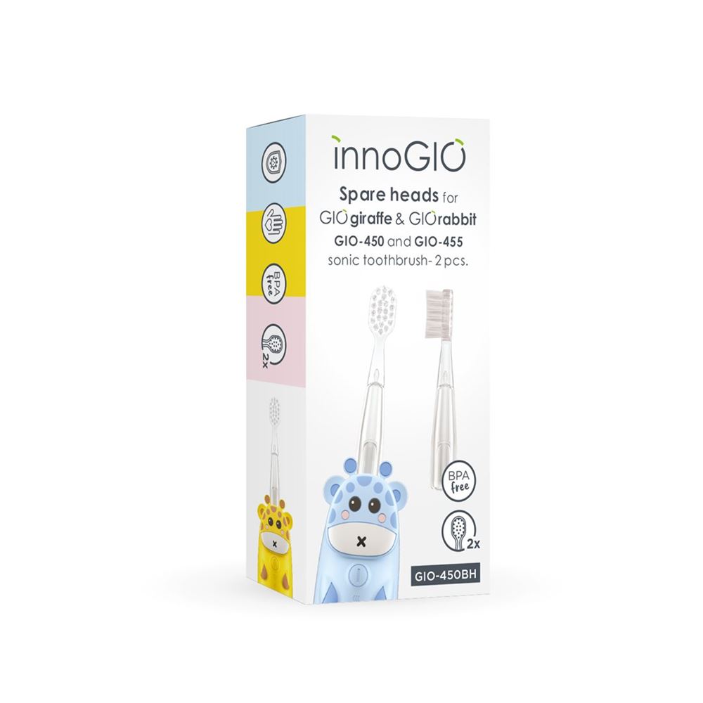 INNOGIO Ersatzzahnbürste 2 Stk