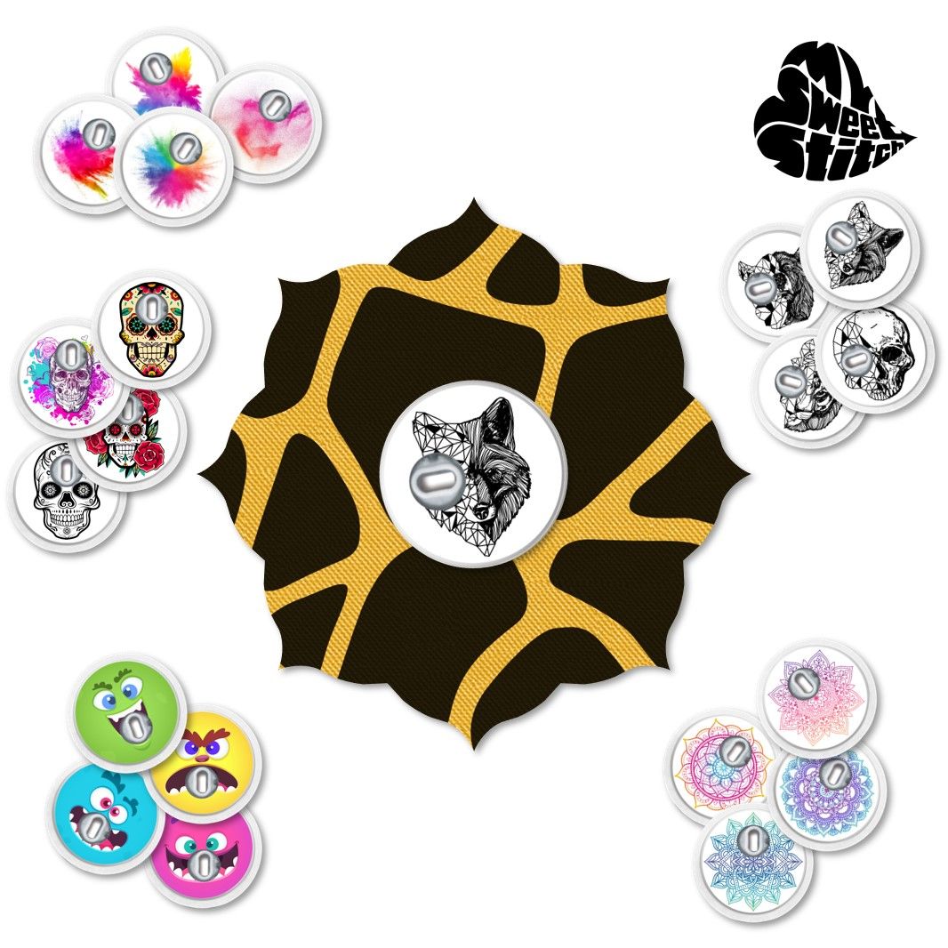 MySweetStitch | Fixierringe Freestyle Libre 3