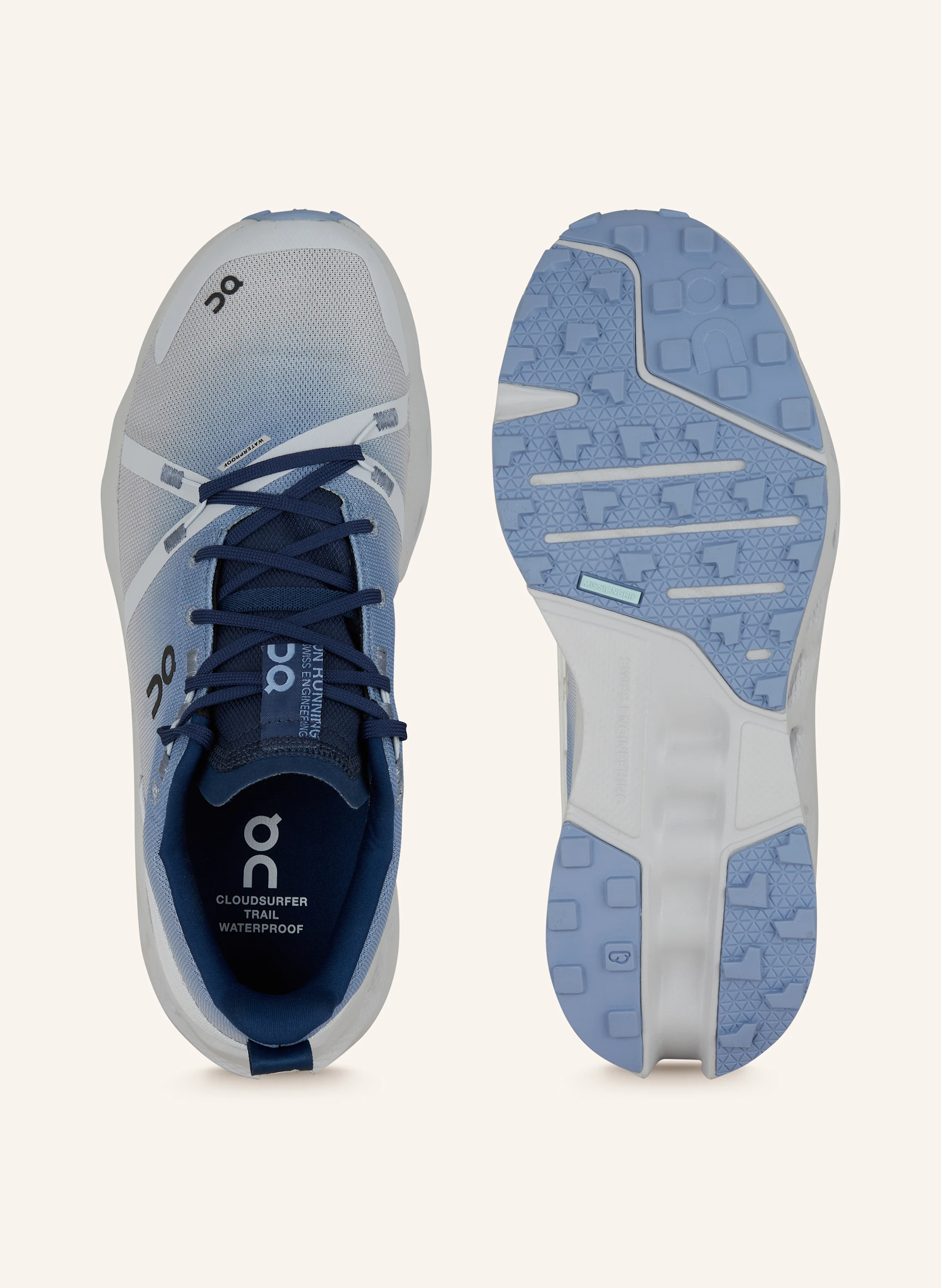 On Trailrunning-Schuhe CLOUDSURFER TRAIL WATERPROOF