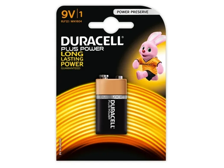 Duracell Plus Power - Batteri 9V Alkalisk - 1 stk.