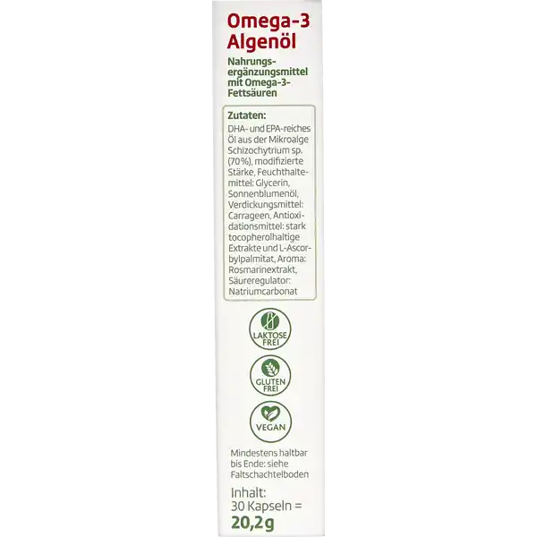 Omega-3 Algenöl