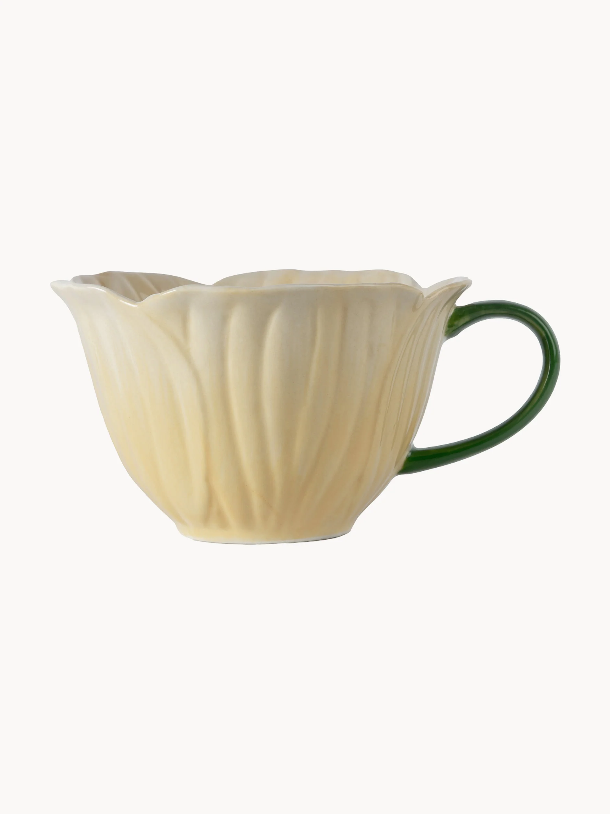 Handbeschilderde theekop Poppy