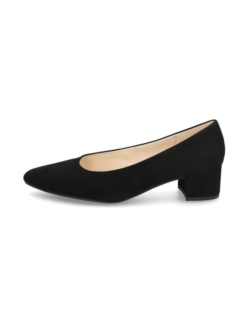 Veloursleder Pumps
