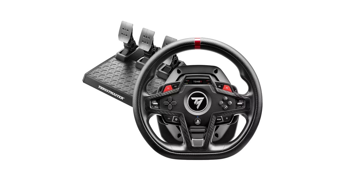 ThrustmasterT248R stuur  (Zwart, Playstation 4, Playstation 5, Pc)