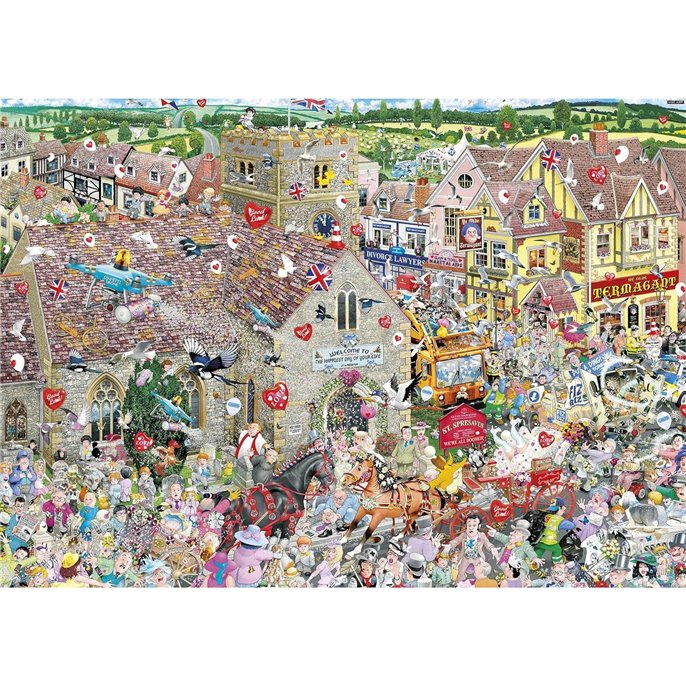 Puzzle : 1000 pièces - I Love Weddings