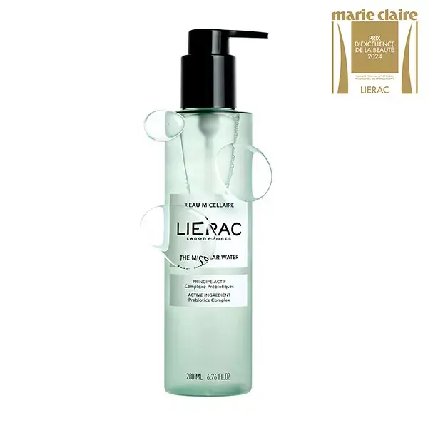 Água Micelar Demaquilante Lierac com Complexo Prebiótico 200ml