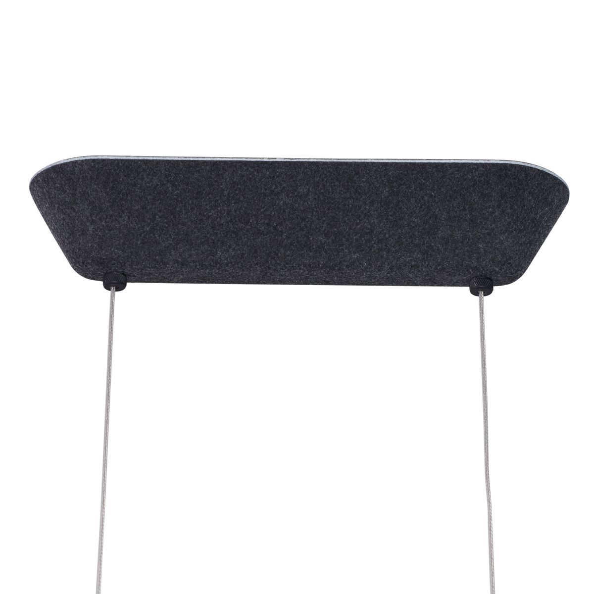 Moderne hanglamp zwart met grijze binnenkant incl. LED 3-staps dimbaar - Dani