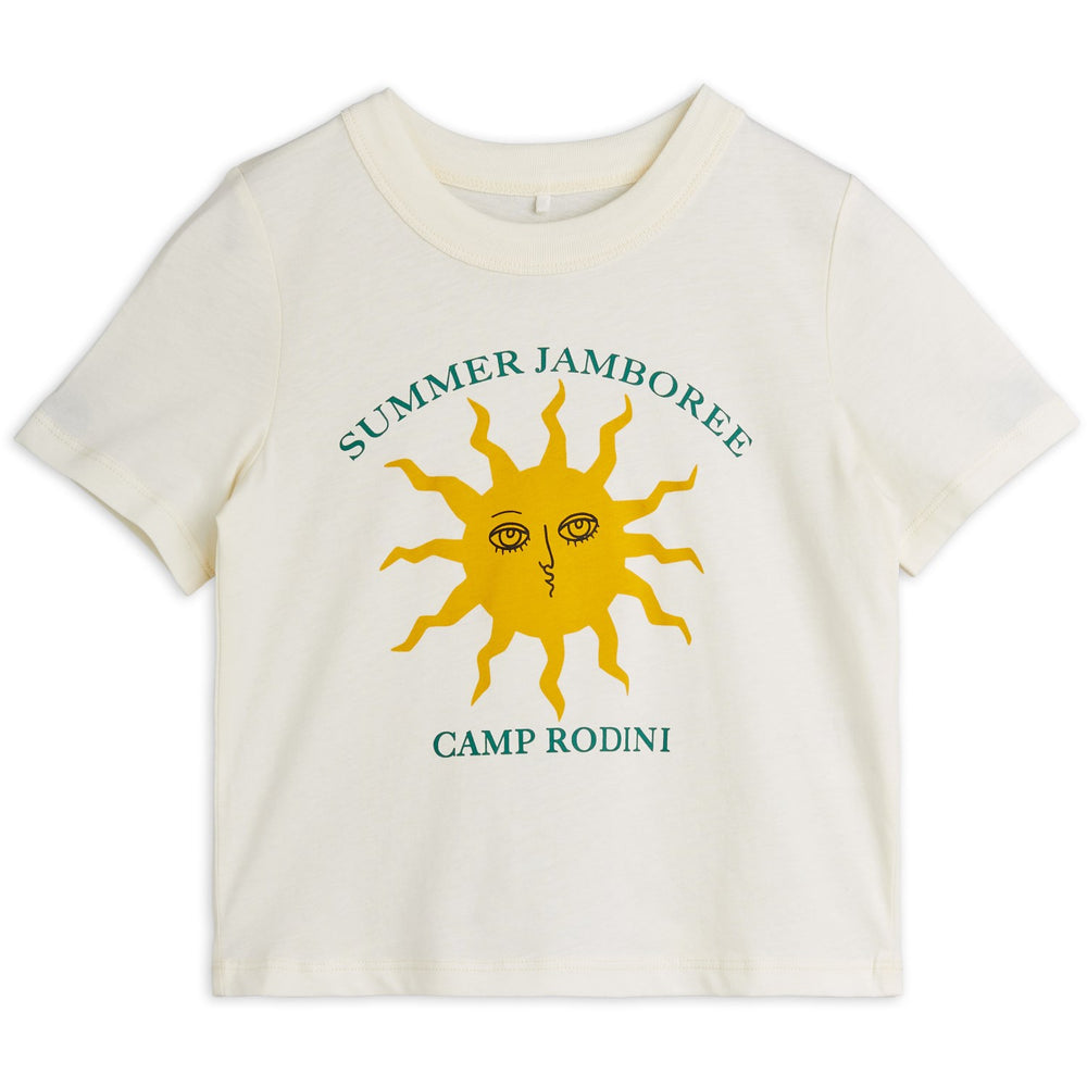 Køb Mini Rodini Offwhite Sun Sp Ss Tee