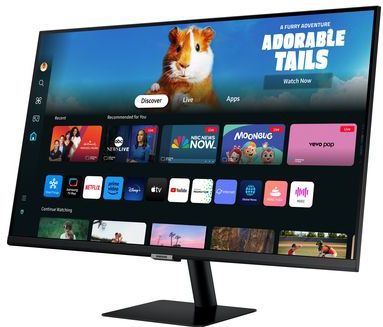 Samsung - M5 S32dm500eu - 32 Inch FHD VA LED Monitor - Zwart - Smart TV Functie