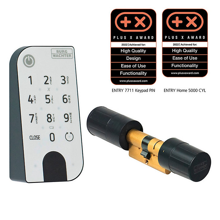Cylindre électronique Burg Wächter secuEntry Home 5001 PIN et clavier