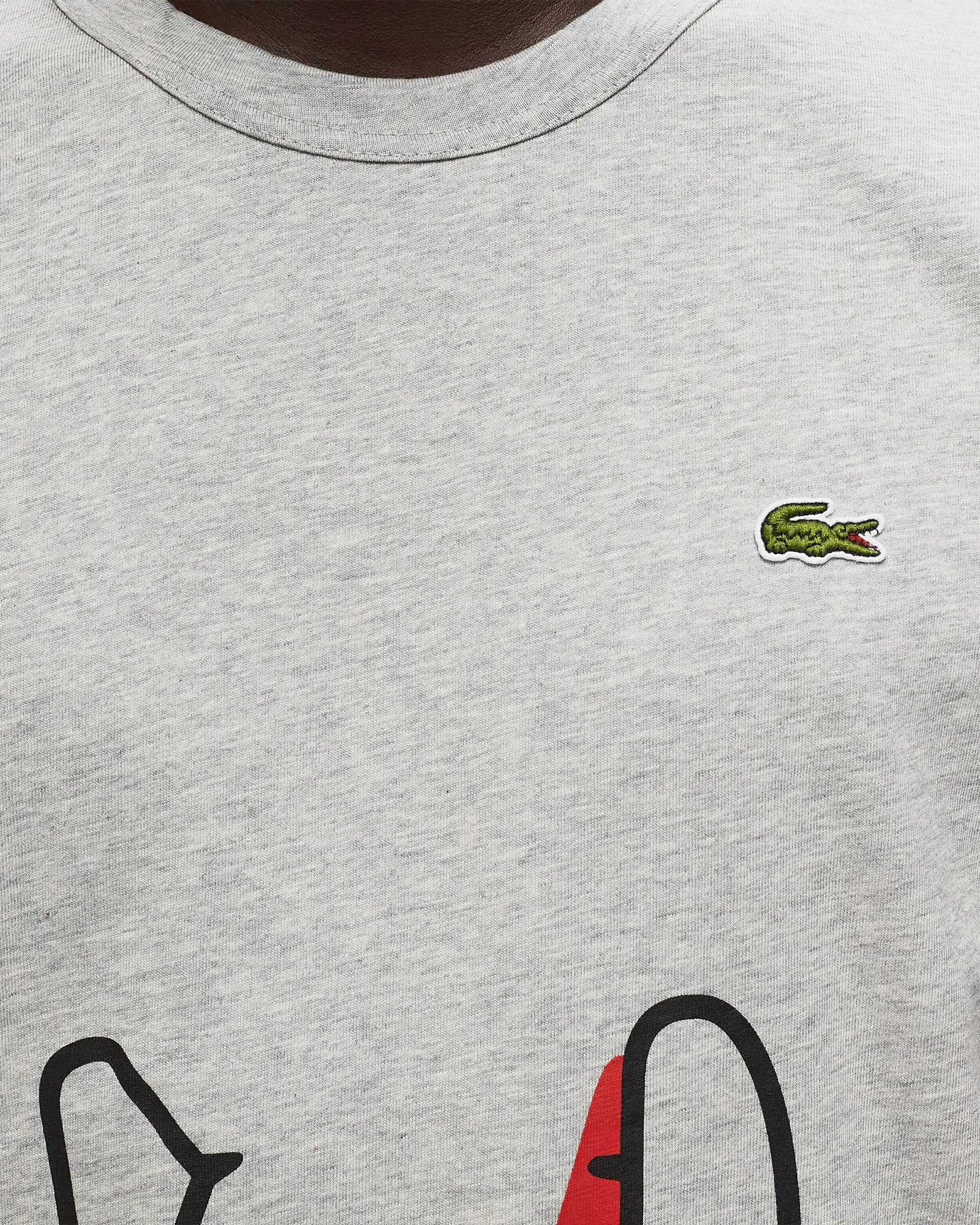 Comme des Garçons Shirt X LACOSTE KNIT TEE