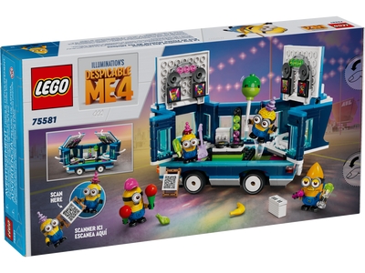 LEGO Muzikale feestbus van de Minions (75581)