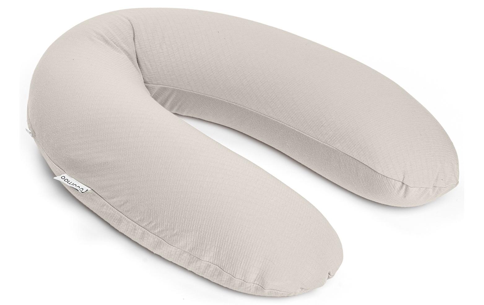 Stillkissen Buddy Tetra Jersey SandKomfortkissen zum Schlafen, Stillen und Stützen