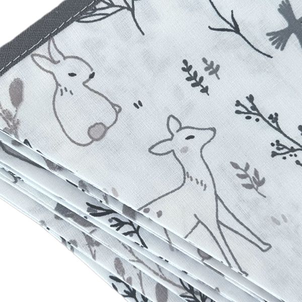 Bink Bedding Bas Vlaggenlijn - Maat XXL - Bosdierenprint