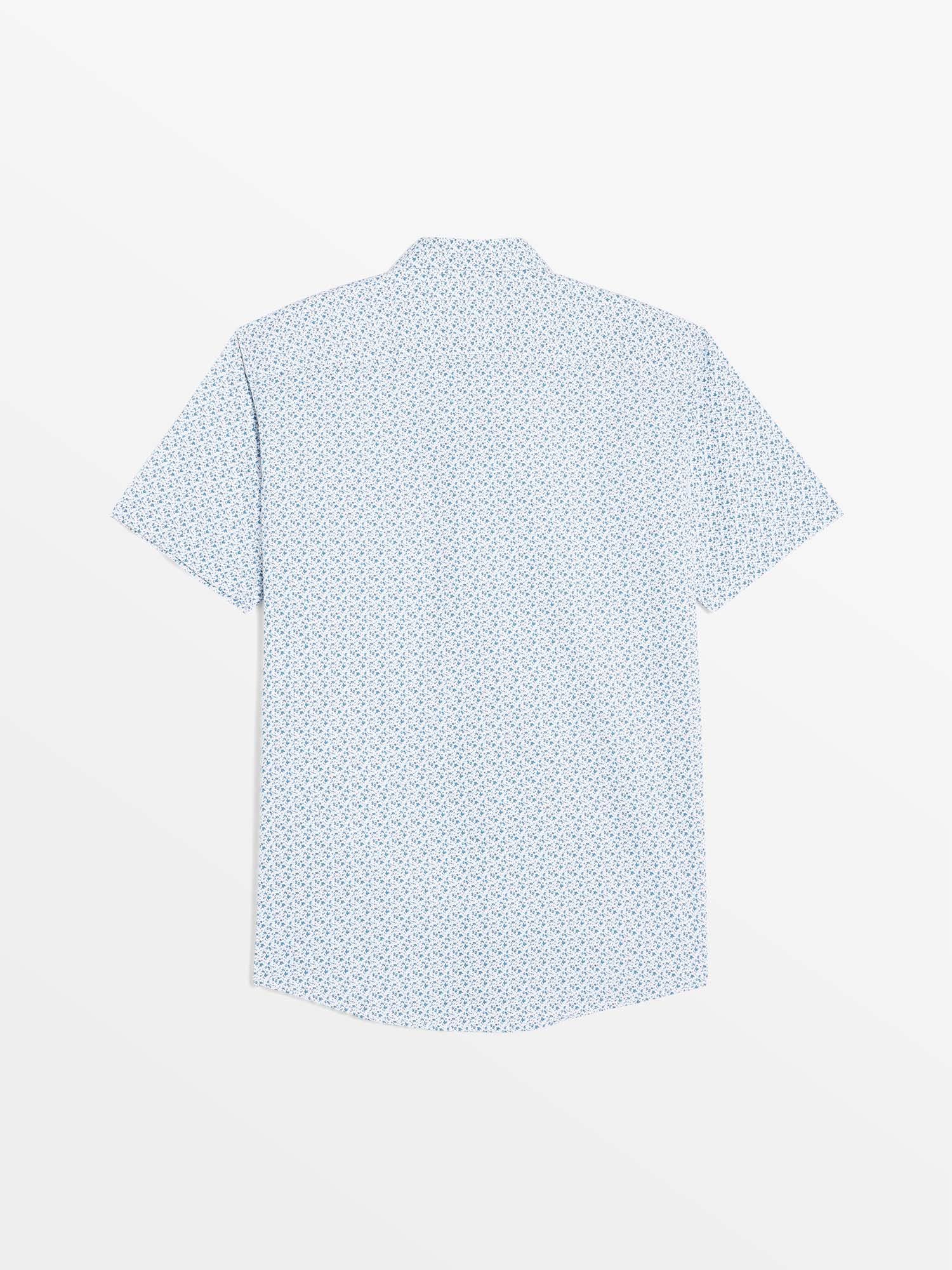 Chemise Homme A Motif Blanc