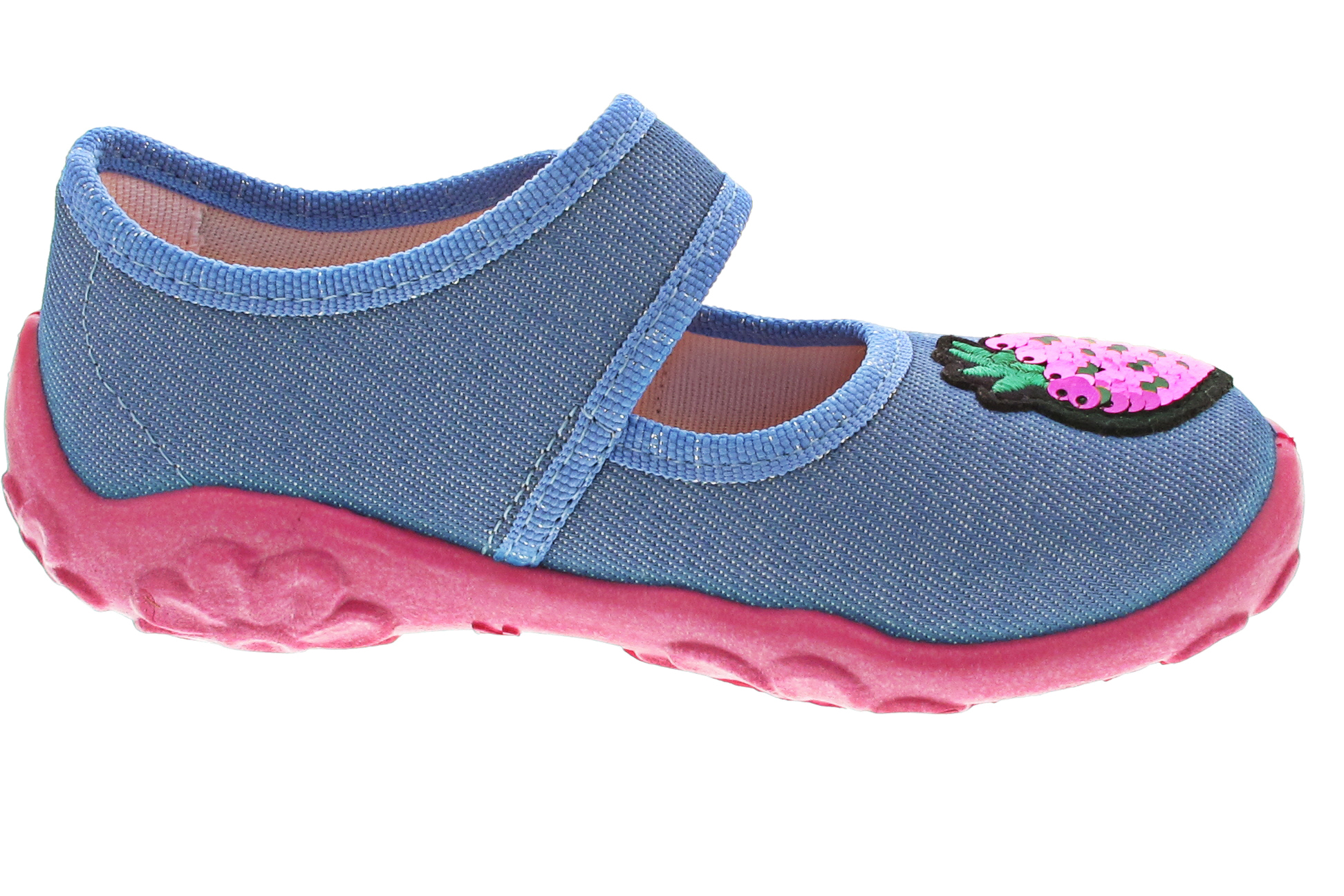Superfit Bonny Hausschuh blau