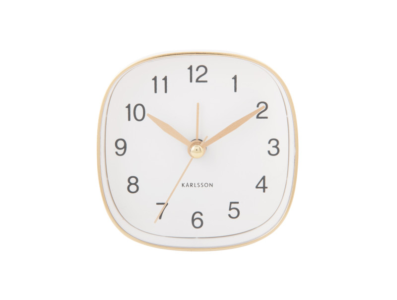 Alarm Clock Travel Square KA5957BK Black