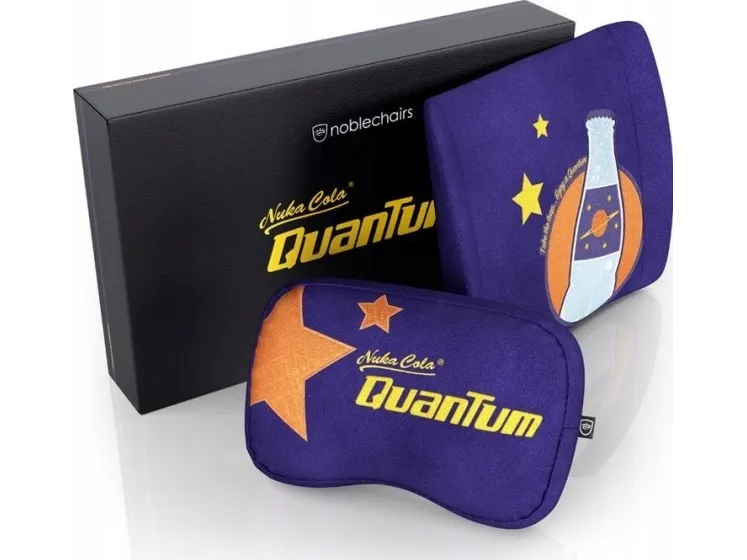 noblechairs Fallout Nuka-Cola Quantum, Neck pillow/Lumbar pillow, Violet, 2 stk, PIC, ICON, HERO, LEGEND