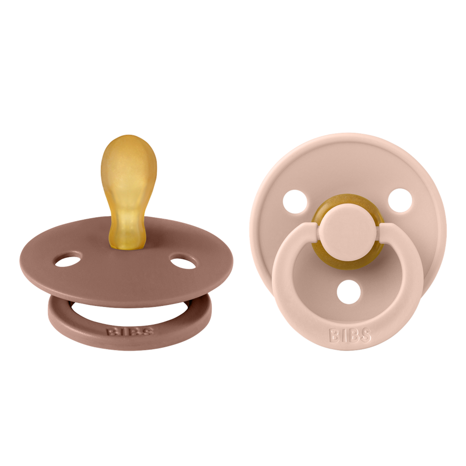 BIBS - Pacifier Colour 2 PAK - Blush & Sage - str 1