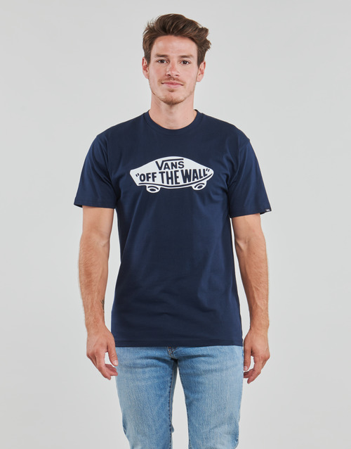 Vans - OTW CLASSIC FRONT SS TEE - NAVY-WHITE