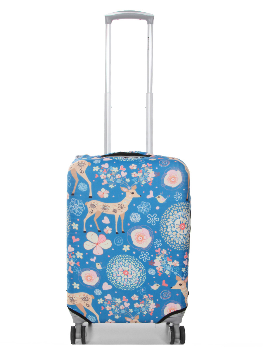 Housse de valise Periea Blue Animals S