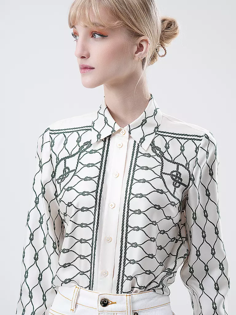 TORY BURCH Bluse grün