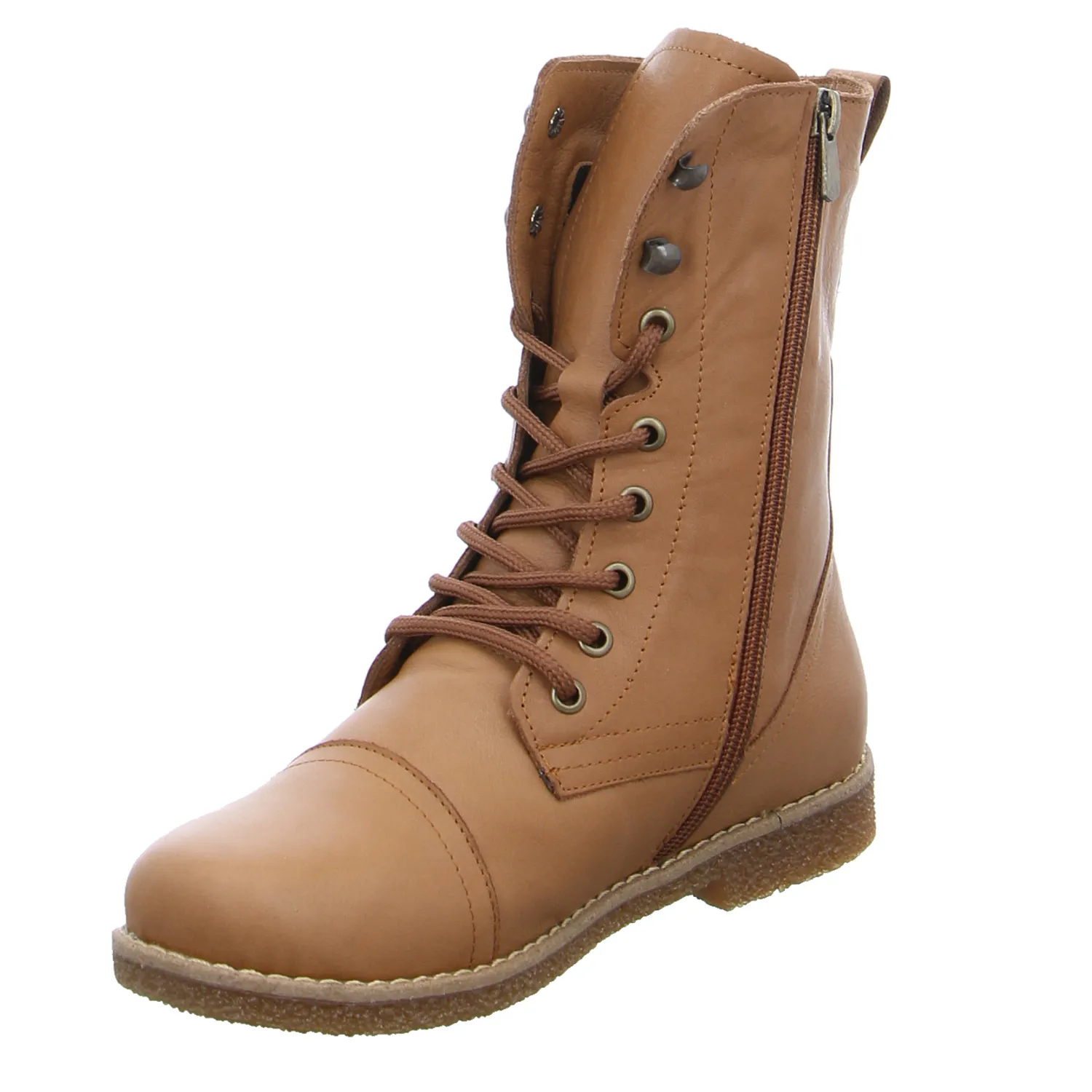ANDREA CONTI Boot Mittelbraun Leder  mit Wechselfussbett