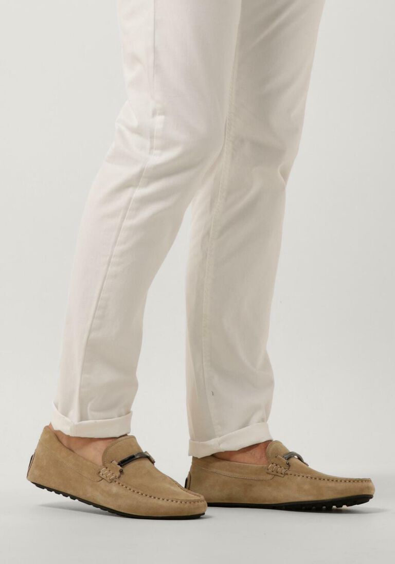 beige boss loafers noel_mocc