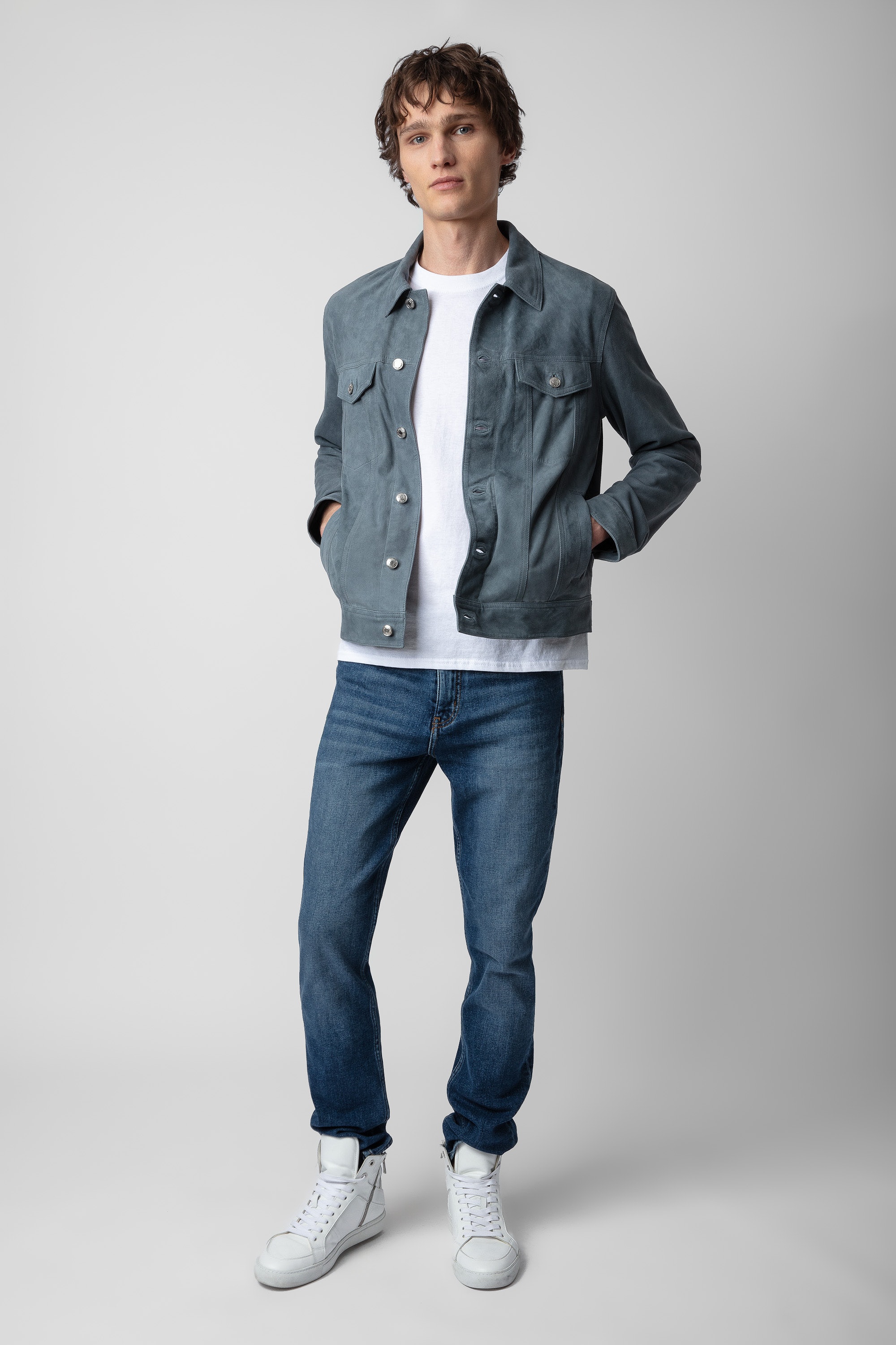 Blouson Base Suède