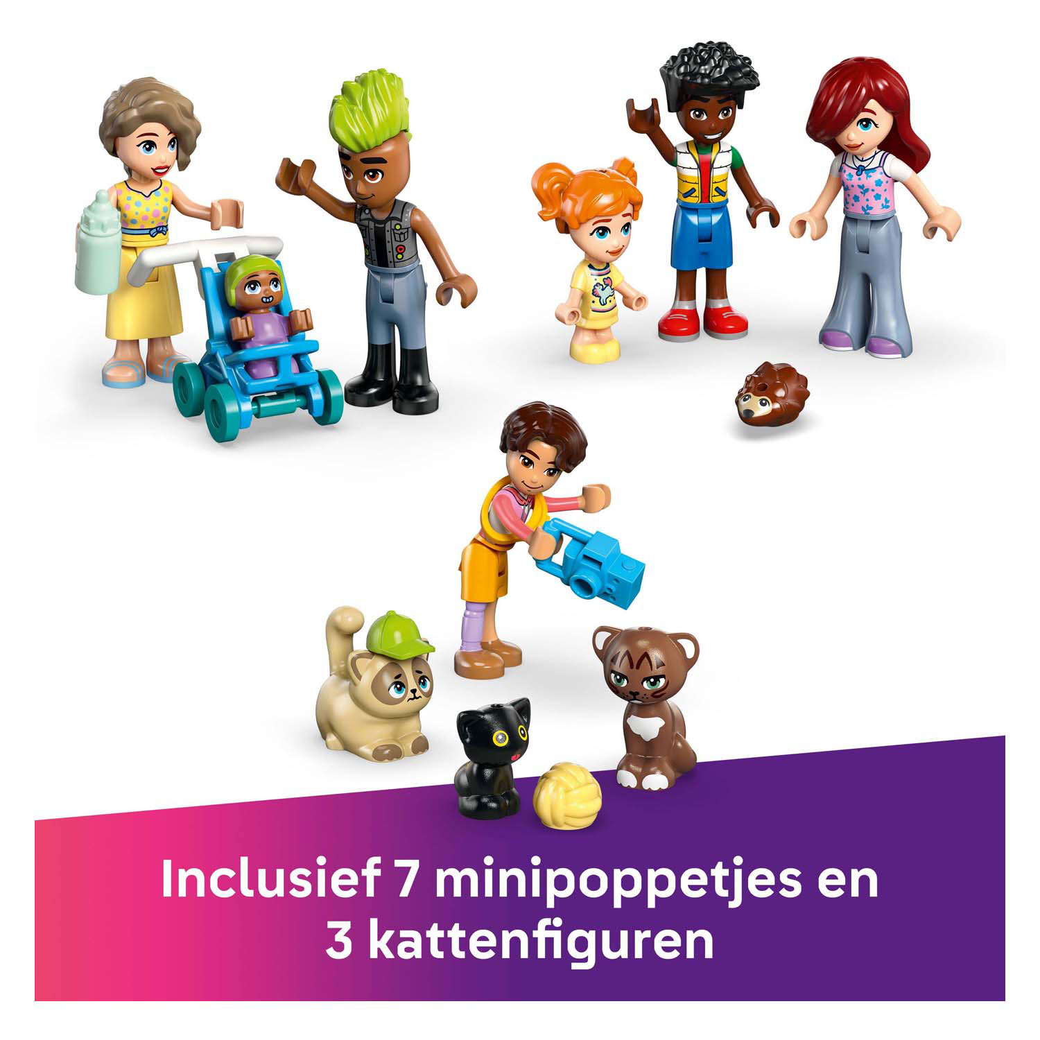 LEGO Friends 42670 Heartlake City Appartementen En Winkels