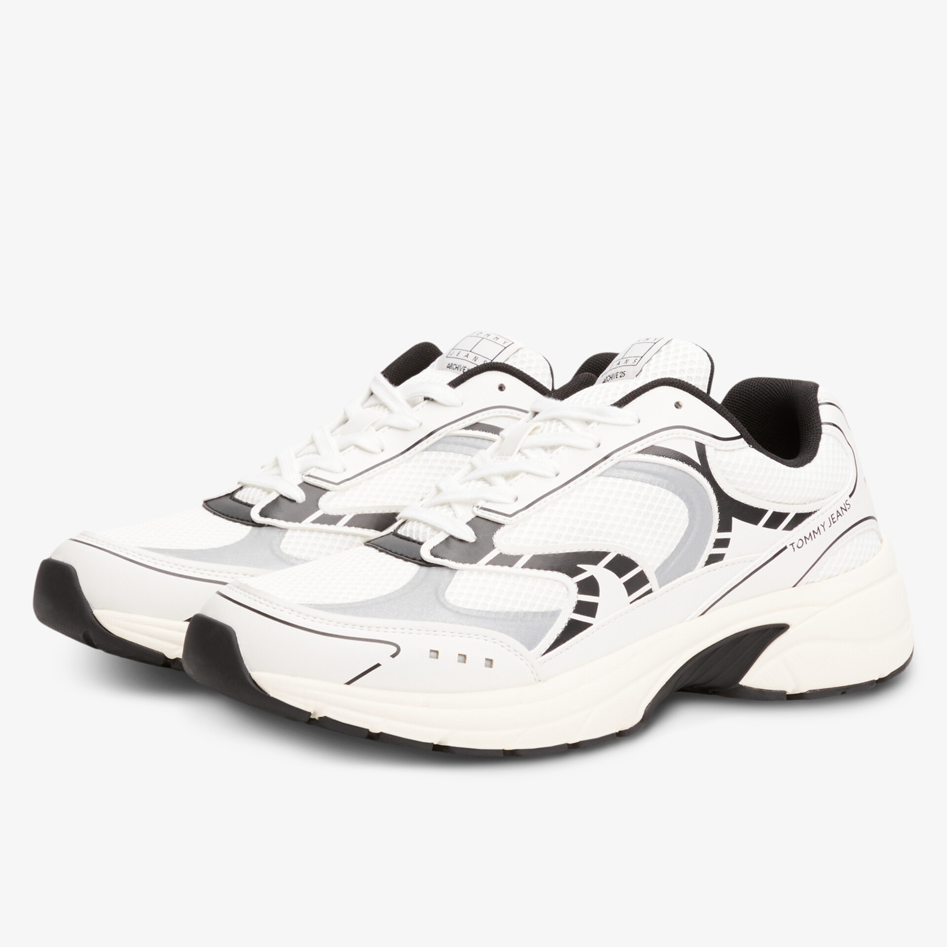 TOMMY JEANS Archive 25 Herren Sneaker Low weiß
