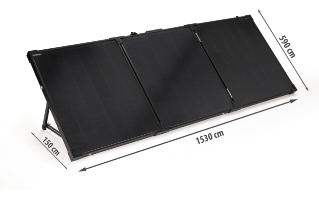 Berger Deluxe klappbare Solaranlage / Koffer-Solaranlage