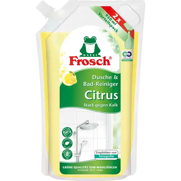 Citrus Dusche & Bad-Reiniger Nachfüllbeutel