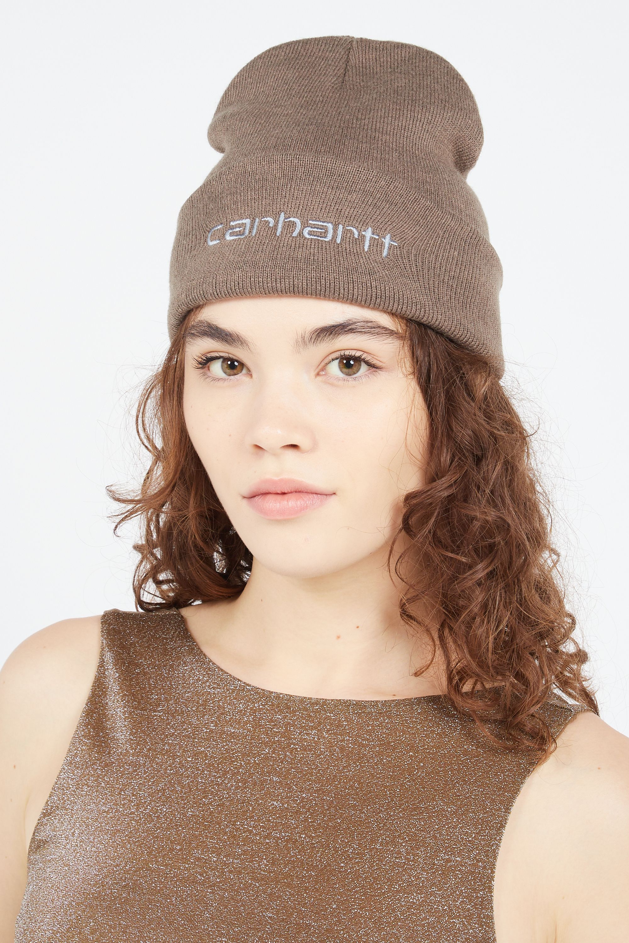 CARHARTT WIP Bonnet Script Noir