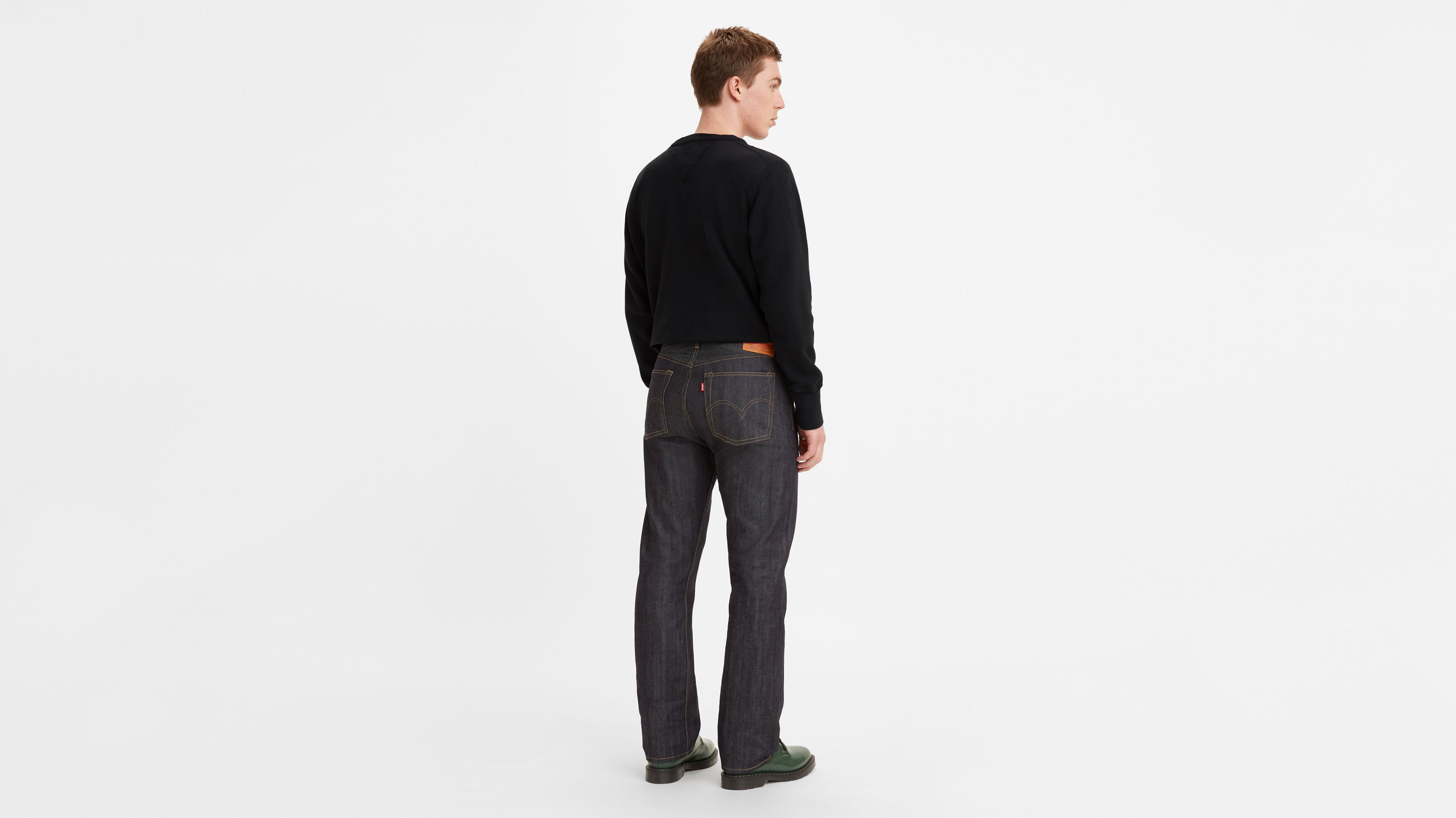 Jean 501® 1944 Levi's® Vintage Clothing - Dark Indigo Organic 1944 - Bleu
