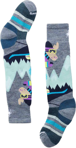 Wintersport Full Cushion OTC Socks Junior Pewter Blue