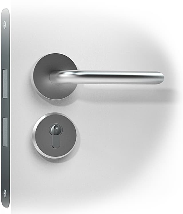 Danalog V3 smart trådløs lås (sort/brun/Zigbee/Euro)