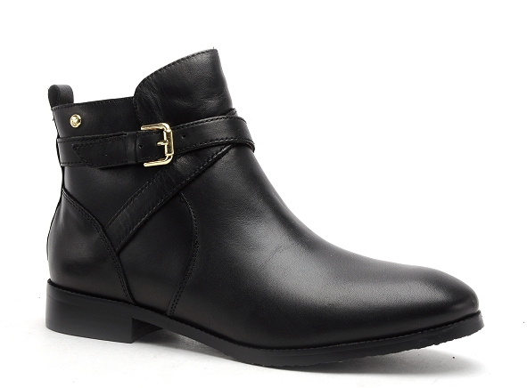 Pikolinos boots bottine plates femme w4d 8614 noir